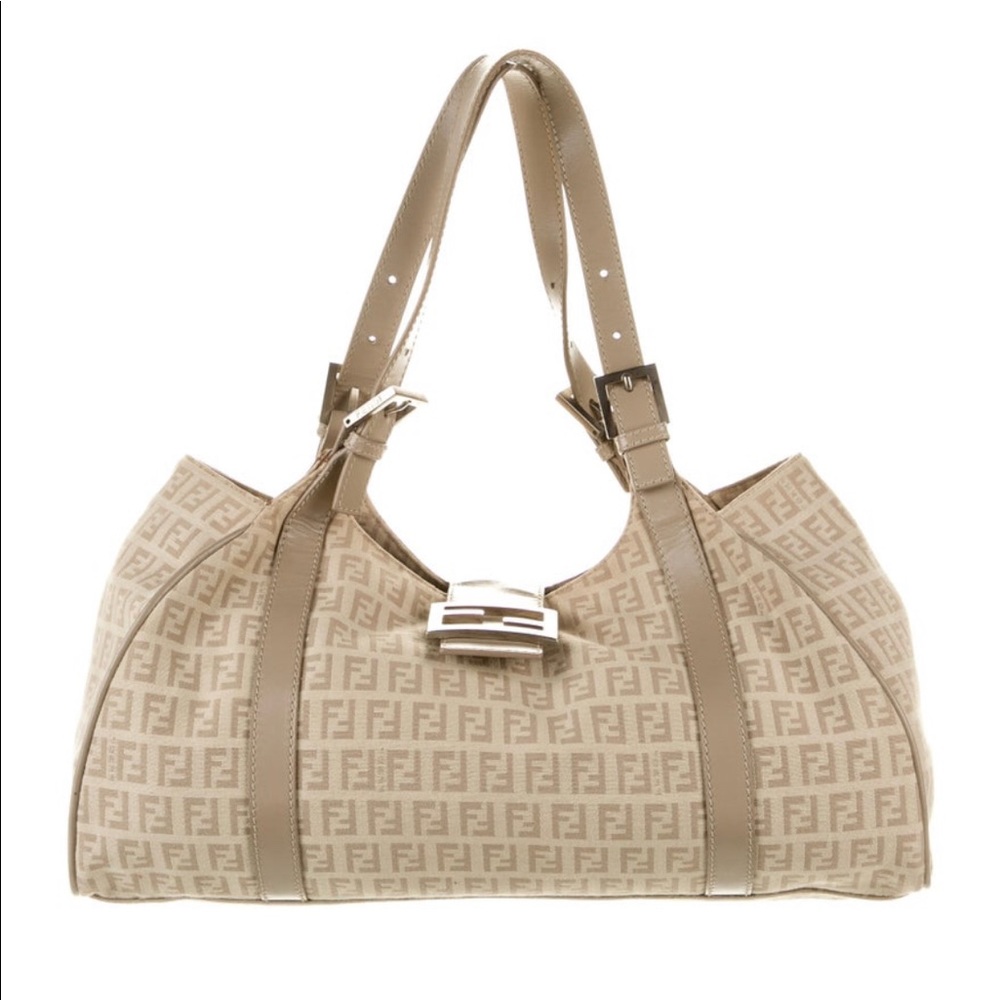 Fendi zucchino shoulder bag